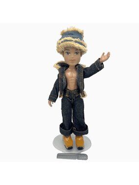 Bratz Boyz Dylan Nu-Cool Doll 2003 Outfit Clothes Shoes and Accessories Vtg MGA